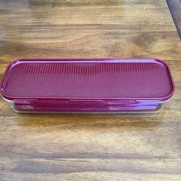 LocknLock LBF409 1.2 quart Snap Close BPA Free Oblong Container - Picture 1 of 5